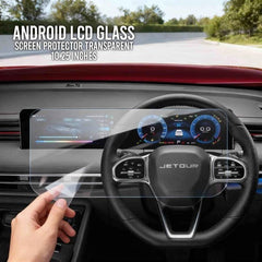 1 Pc Jetour Dashing Transparent Car LCD Screen And Speedometer Glass Protector In Premium Quality