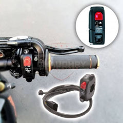 1 Pc Bike Extra Self Start And Horn Switch