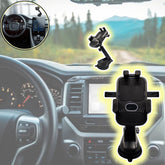 1 Pc Car Phone Holder Stand for Dashboard & Windshield 360° Rotational Suitable for Mobile Phone for Car