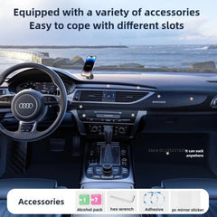 1 Pc Car Windshield Magnetic Suction Phone Holder In Sleek Design Suitable for Mobile Phone for Car