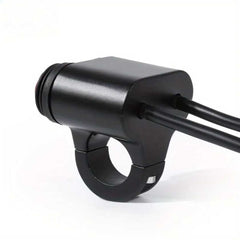 1 Pc Double Switch Combination with Handlebar Dual Button CNC Metal Motorcycle Handle Switch For Motorcycle, Scotty