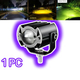 1 Pc HJG G15 30W Mini Spotlight Yellow/White Fog Light