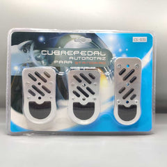 1 Pc Manual Non-Slip Foot Pedal Aluminum Cover Automatic Gear Brake Accelerator Car Interior Accessories