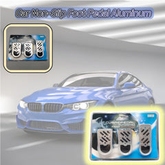 1 Pc Manual Non-Slip Foot Pedal Aluminum Cover Automatic Gear Brake Accelerator Car Interior Accessories