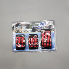 1 Pc Racing Manual Non-Slip Foot Pedal Aluminum Cover Automatic Gear Brake Accelerator Car Interior Accessories