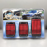 1 Pc Racing Manual Non-Slip Foot Pedal Aluminum Cover Automatic Gear Brake Accelerator Car Interior Accessories