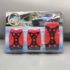 1 Pc Racing Manual Non-Slip Foot Pedal Aluminum Cover Automatic Gear Brake Accelerator Car Interior Accessories