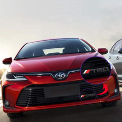 1 Pc Matt Black 3D Metal Front Grille Logo with Screws