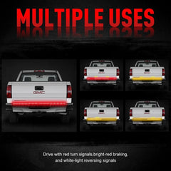 1 Pc Universal 60 Inch Jeep Flexible Tail light Strip With Flowing Turn Signals Led Function