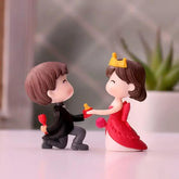 1 Pc Universal Black Coat And Red Velvet Suit Character Decoration Accessories For Car