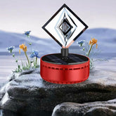 1 Pc Universal Dashboard Solar Car Air Freshener Creative Art Style Perfume For Car