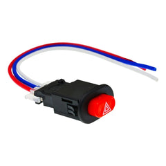 1 Pc Universal Hazard Light Switch Button Dual Flash Switch