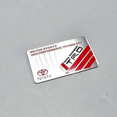 1 Pc Universal Metal Patri Sticker In Premium Quality