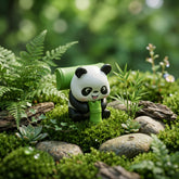 1 Pc Universal Panda Resin Character Decoration Accessories For Car