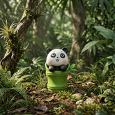 1 Pc Universal Panda Resin Character Decoration Accessories For Car