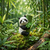 1 Pc Universal Panda Resin Character Decoration Accessories For Car