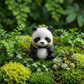 1 Pc Universal Panda Resin Character Decoration Accessories For Car