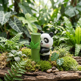 1 Pc Universal Panda Resin Character Decoration Accessories For Car