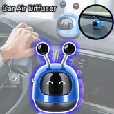 1 Pc Universal Robot Style Car Air Freshener Diffuser, Car Interior Smart Aroma Diffuser Robot(Blue)