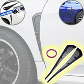1 Pc 3D Carbon Fiber Car Side Fender Vent Air Wing Cover