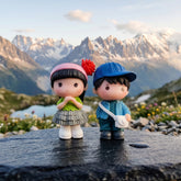 1 Pc Universal Couple Character Decoration Acessories For Car