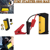 1 Pc Universal Multi Function Jump Starter With Lights In Premium Quality For Car (Yellow)