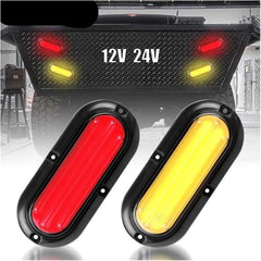 2 Pcs LED Tail Light DRL Running Light Rear Brake Lamp Turn Signal Lamp