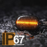 2 Pcs Set Alto 660cc Audi Style Side Fender Indicator in Smoke Color