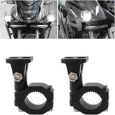 2 Pcs Set Universal Bike LED Clamps Mounting Bracket Lights Extension Mount For Bike