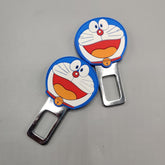 2 Pcs Set Universal Car Custom Seat Belt Warning Canceler Clips Doremon Style