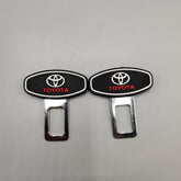 2 Pcs Set Universal Car Toyota Custom Seat Belt Warning Canceler Clips