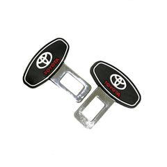 2 Pcs Set Universal Car Toyota Custom Seat Belt Warning Canceler Clips