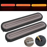 2 Pcs 3in1 LED Tail Light DRL Running Light Rear Brake Lamp Turn Signal Lamp