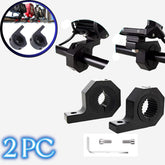 2 Pcs Set HJG Clamp Mount Bracket For Extralights For All Cars & Bikes