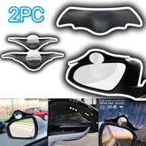 2 Pcs Set Universal Car 360 Adjustable Rear View Blind Spot Mirror Batman Style For Car