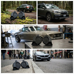 2 Pcs Set Universal P31 Ultra Loud Snail Horn In Premium Quality