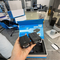 2 Pcs Set HJG H-S92 Ultra Slim XL High Power Dual Color Light With Projector Cut for All Vehicles