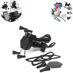 360 Degree Bike Mobile Holder with Charger (Fast Charging)