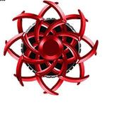 Universal Car Ac Went Decoration Piece Spiral Wings Style 1 Pc Red