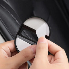 4 Pcs Set Black Car Door Lock Protection Cover Anti Rust (Black)