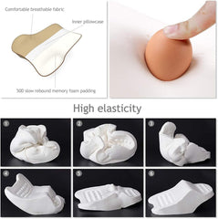 Universal Back Rest Cushion for Pain Relief Premium Quality Memory Foam For Car Seat 1 Pc(Grey)