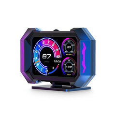 Universal P25 OBD2+GPS HUD Gauge Car Digital Head Up Display Speedometer Turbo RPM Alarm 1 Pc