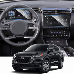 Tucson 2020 Model Transparent Car LCD Screen And Speedometer Glass Protector In Premium Quality