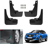 Peugeot 2008 Custom Fit Front Rear Mud Flaps In Premium Quality