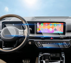 1 Pc KIA Sorento 2023-2025 Model Transparent Car LCD Screen And Speedometer Glass Protector In Premium Quality