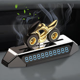 1 Pc Universal Car Decorative Perfume Car Air Freshener Multifunctional Parking Phone Number Car Perfume