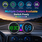 Universal G27 GPS HUD Gauge Car Digital Head Up Display Speedometer 1 Pc
