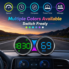 Universal G27 GPS HUD Gauge Car Digital Head Up Display Speedometer 1 Pc