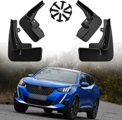 Peugeot 2008 Custom Fit Front Rear Mud Flaps In Premium Quality