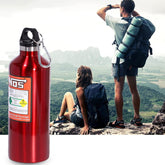 Universal Stainless NOS Nitro Oxygen Silender 500ml Water Bottle In Premium Quality 1 Pc (Red)